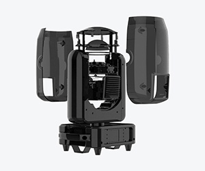 电器产品射灯外观结构设计